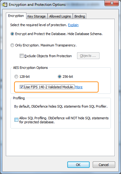 FIPS Validated encryption